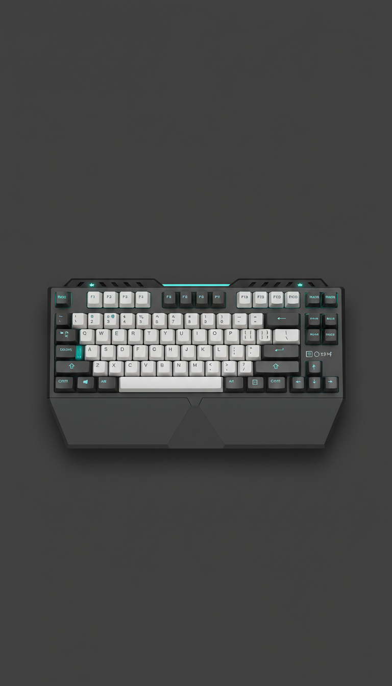 Mechanical Gaming Keyboard with Alloy Frame
